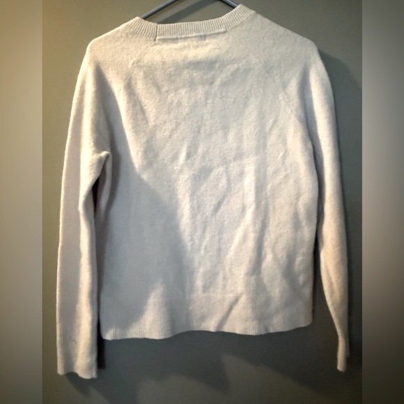 Athleta Baby Blue Hawthorne Crew Marino Wool Blend Sweater Womens Sz XS 17" PTP - Picture 5 of 5